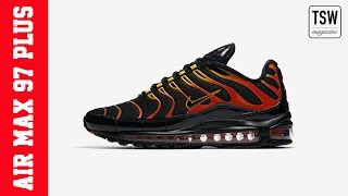 NIKE AIR MAX 97 PLUS 🦈 SQUALO PROIETTILE - YouTube