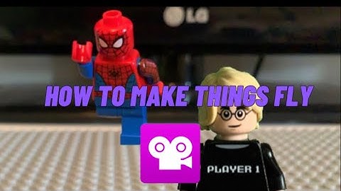 How to make things fly in brickfilms using Stop Motion Studio Pro