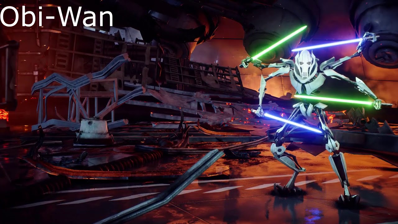 Все реплики генерала Гривуса в Star Wars Battlefront II