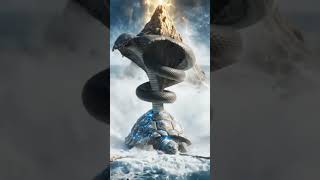 Kurma 🐢 the second avatar of Vishnu ⚜️🙏 #kurma #vishnu #avtar #youtubeshorts #aivideo