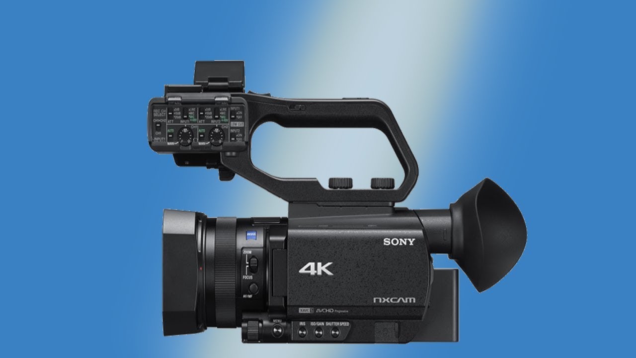 SONY HXR-NX80 ガンマイク付き レンタル] SONY HXR-NX80 - 東京カメラ機材レンタル
