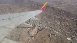 Southwest Airlines Flight #2144 Trip Report from El Paso, TX to Phoenix, AZ screenshot 5