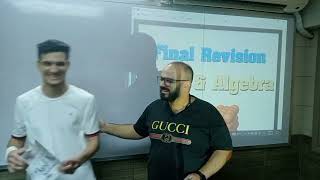 Final Revision Algebra and Solid Geometry -Third Secondary - and experimental Exam 2023