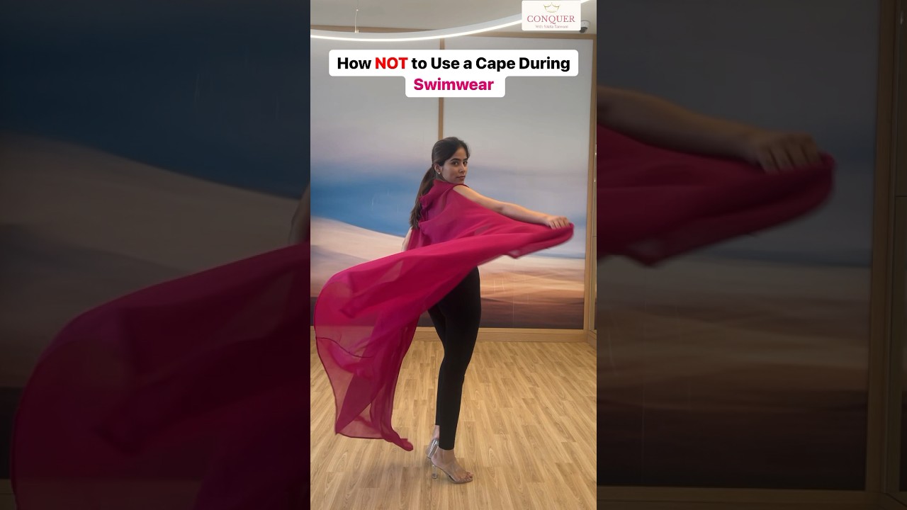 How To NOT Use a Cape During Swimwear Round 