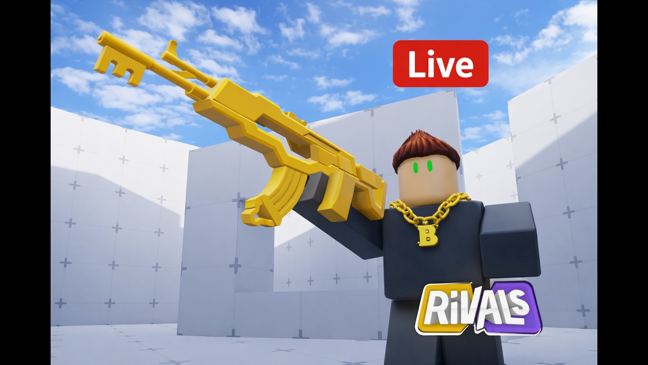 Roblox Rivals Famas 🛑LIVE NOW: Roblox Rivals 1v1s With Viewers + FFA + HUGE Team Battles ...