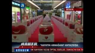 Hayatın Armağanı Antalyada Bir Sergiyle Halkla Buluştu.