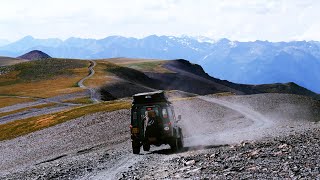 This was scary! Most Dangerous Road in Pyrenees? Pic Negre in our 4x4 Land Rover Defender Camper