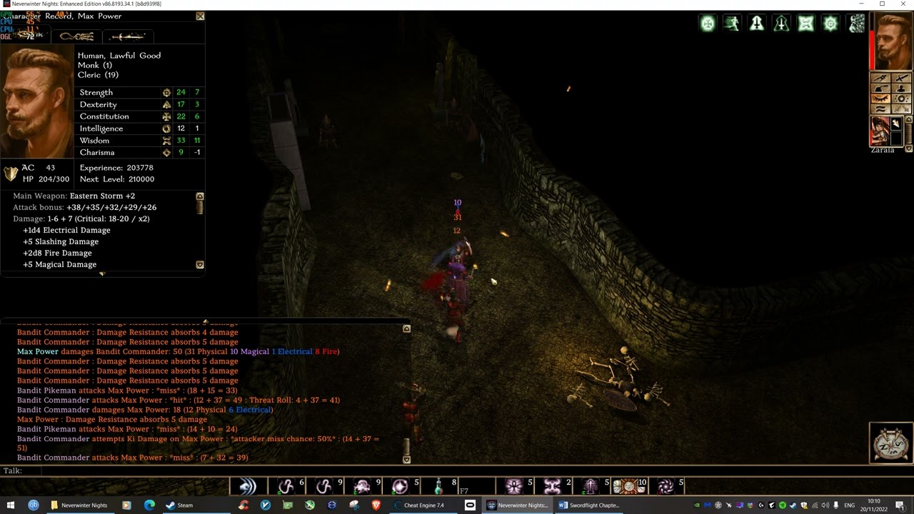 Swordflight 3 - Bandit commander Vs Cleric