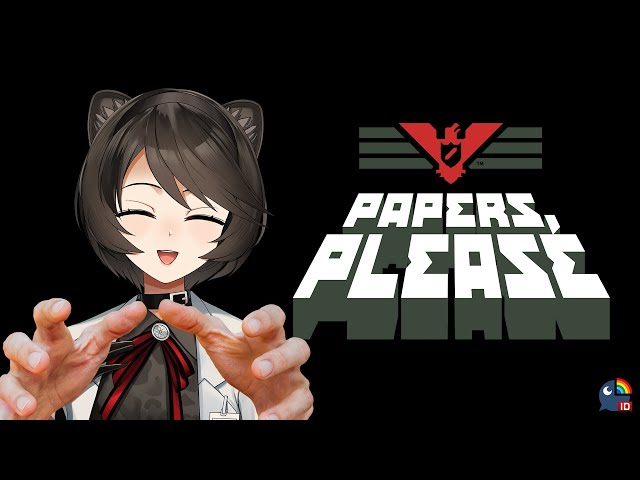 【PAPERS, PLEASE】Your papers. Give them to me.【 NIJISANJI ID | Hyona Elatiora】のサムネイル