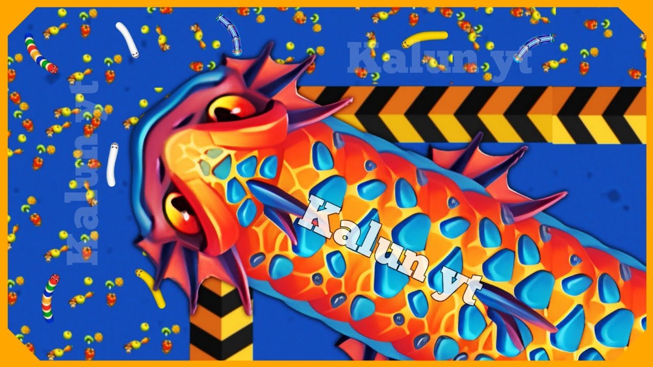 🐍WORMSZONE.IO | Giant Slither Snake Top 01 🏆 | Epic Worms Zone Biggest Snake Gameplay! | Kalun yt