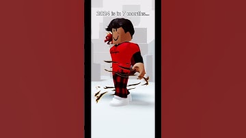 Who put 2023 in speed mode? 🤩😮😳 || #shorts #roblox #2024 #2023 || Orbitalplayz