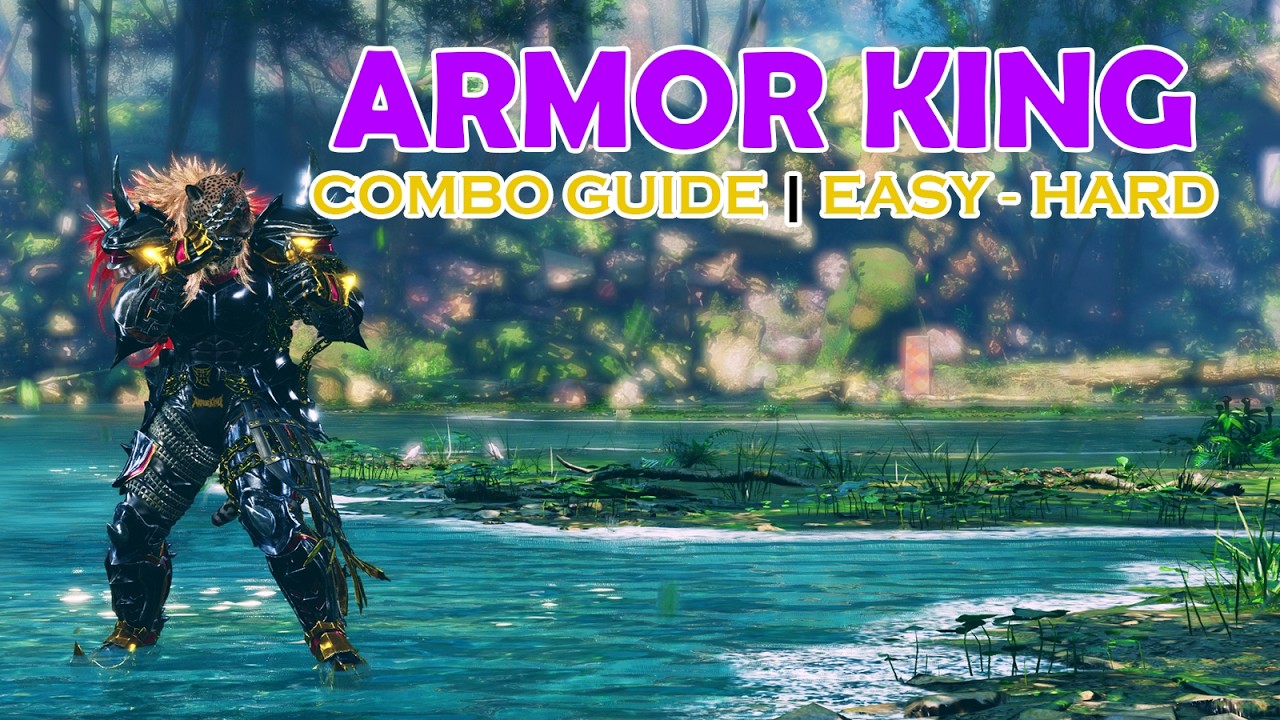 OPTIMAL Armor King Combo Guide  | Tekken 8