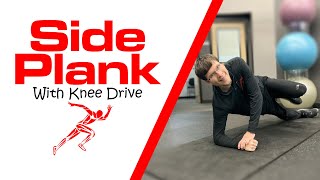 Side Plank With Knee Drive