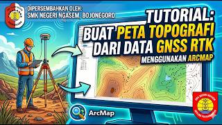 UKK Pemetaan Topografi Modul 2 (Layouting Peta Topografi dari data titik pengukuran GNSS RTK)