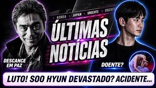 Faleceu ator Kenji Ohba! O que houve? Soo Hyun Doente, novo dorama netflix, atriz sofre queda e mais