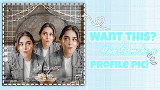 How To Make A Profile Pic On Picsart Easy Tutorial Tutorial On Pc