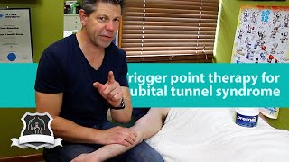 Trigger point therapy for cubital tunnel syndrome
