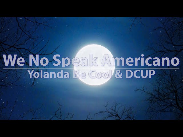 Yolanda Be Cool & D Cup - We No Speak Americano (BUSTED By