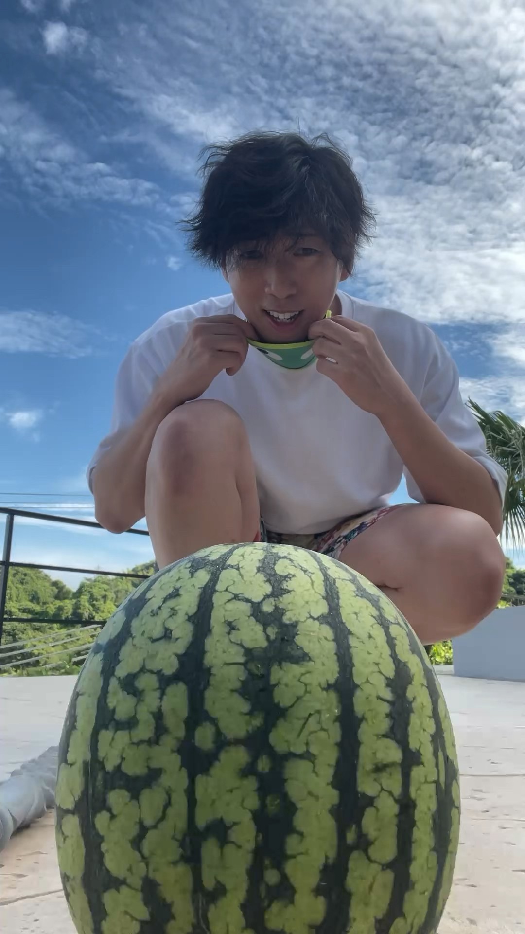 Good luck watermelon smashing show by certified public accountant