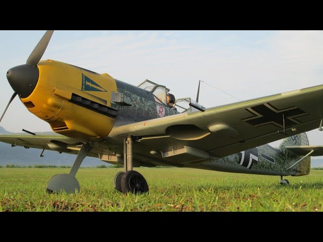 Plans Imprimés Pour Avion RC Géant ME 109 - Envergure 88 Pouces, Modèle Réduit
