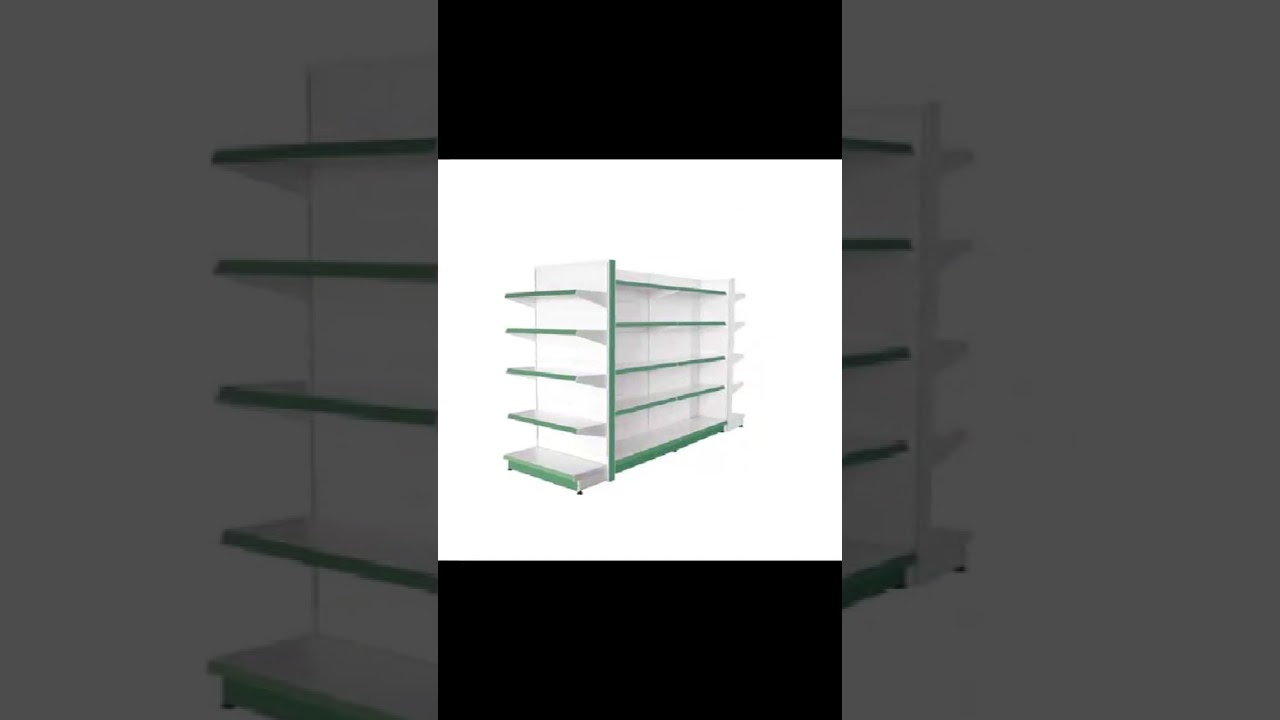 Shopping mall display rack