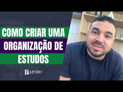 Vídeo: Como Criar Uma Organização