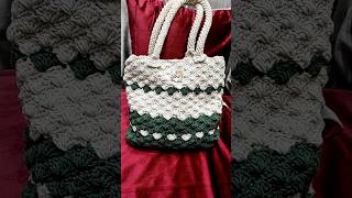 شنطة كوريشيه #crochetbags الجزء التانى هاينزل على القناة خلال ساعات والجزء الاول على القناة