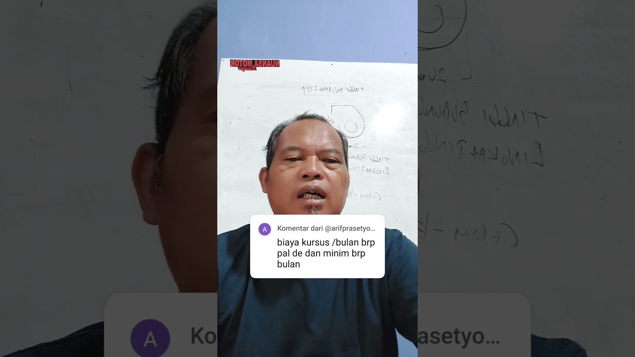 Biaya KURSUS berapa dan  Lulus berapa bulan.