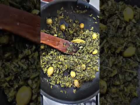 البقولة أو الخبيزة على الطريقة التقليدية المغربية