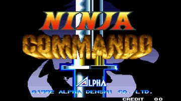 Ninja Commando Arcade Playthrough