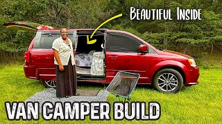 Her Van is the BEST No Build Minivan Camper Van Creation I’ve Seen