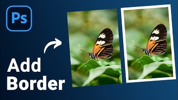 How to Add White Border on Photo in Photoshop (Simple Way)