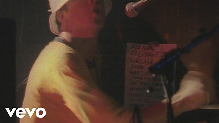 She Bangs the Drums Live version - Live performance video thumbnail