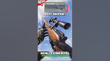 New 3 Line Rifle better than the Tundra in CODM?