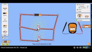 Parallel Resistor Lab Introduction (using Phet)