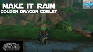 How to Find the Golden Dragon Goblet Toy - World of Warcraft: Dragonflight Guide