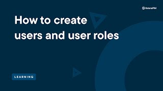 How to create users and user roles | KatanaPIM