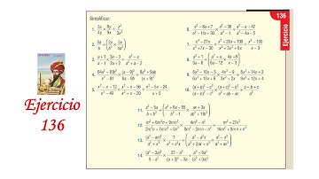 Algebra de Baldor: Ejercicio 136 - Completo