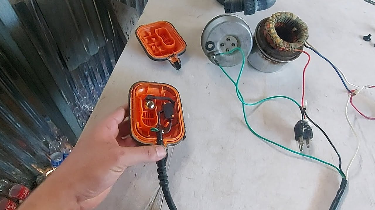 3. Como funciona el flotador de una Bomba de agua truper sumergible 350 wats Modelo: Bos 1/2 LP