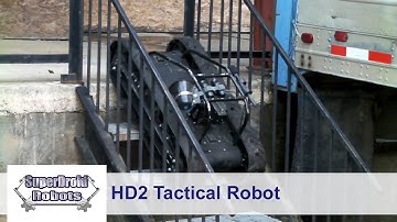 Heavy Duty Tracked Robot HD2 with NextGen Tracks by SuperDroid Robots