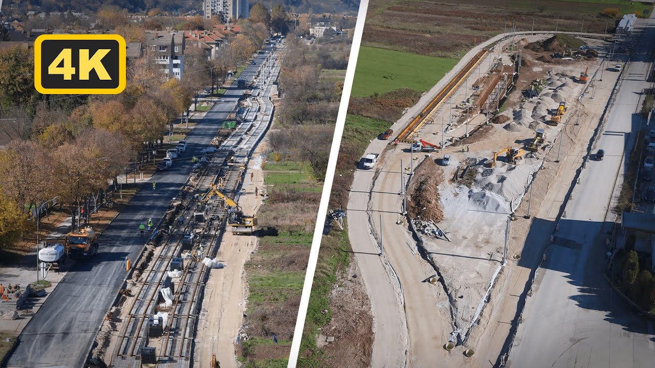 🚋 Radi se punom parom na novoj tramvajskoj pruzi u Sarajevu! - Ilidža, Kolonija, Hrasnica, Sarajevo