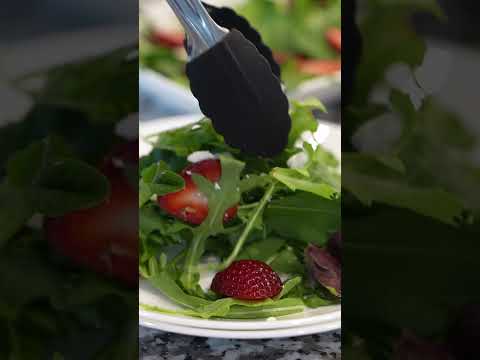Beautiful, Refreshing Strawberry Salad Recipe #shorts