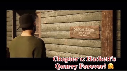 The Quarry Gameplay (NO COMMENTARY) Chapter One: Hackett’s Quarry Forever!