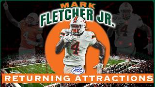 Miami RB Mark Fletcher Jr. | 2026 ACC Football Returning Attractions screenshot 5