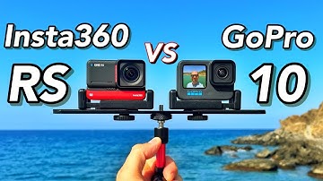 Insta360 ONE RS 4K Edition VS GoPro 10 Camera Comparison