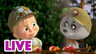 Download Mp3 🔴 LIVE STREAM 🎬 Masha and the Bear 🚕🌿 Ticket to the Summer 🌞🏖