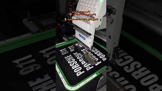 17x15.5 inch MaggieFrame & HoopTalent for black hoodie Embroidery on Fortever 1501 very nice