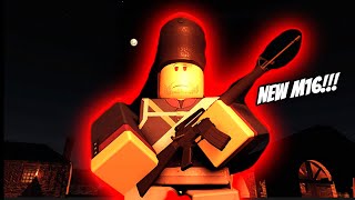 The new m16 is WILD LOL... (Guts And Blackpowder - Roblox)