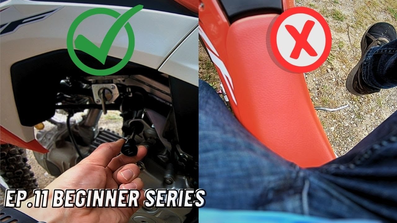 How To Safely Turn On & Start A Dirt Bike For The 1st Time [Ep11] YouTube