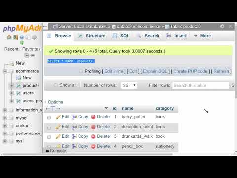 12) - Select Query in PHP